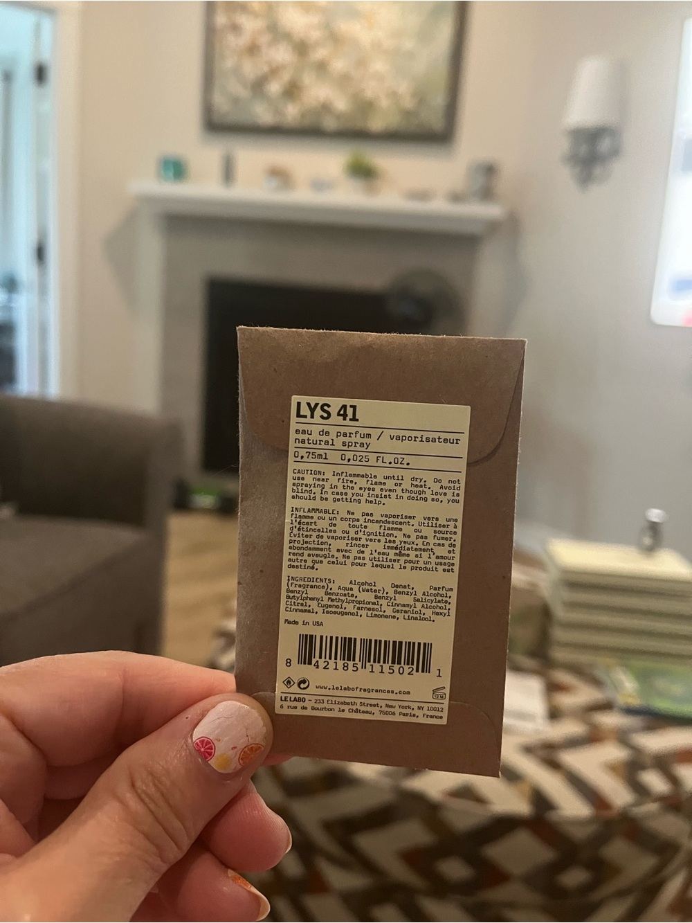 New Le Labo LYS 41 Perfume